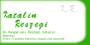 katalin reszegi business card